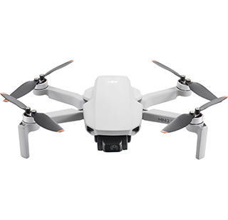 DJI Mini 2, en av inspeksjonsdronene som Nord-Norsk Dronetjeneste AS kan bruke i oppdrag.